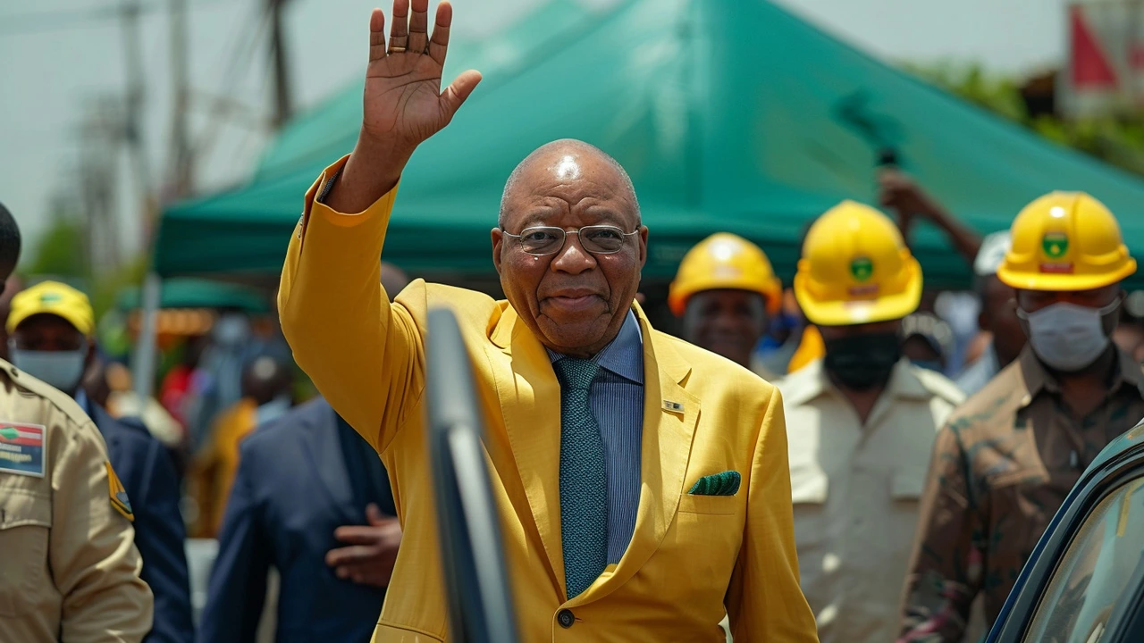 2024 South African Elections: Former President Jacob Zuma Votes in Nkandla Amid Party Controversies