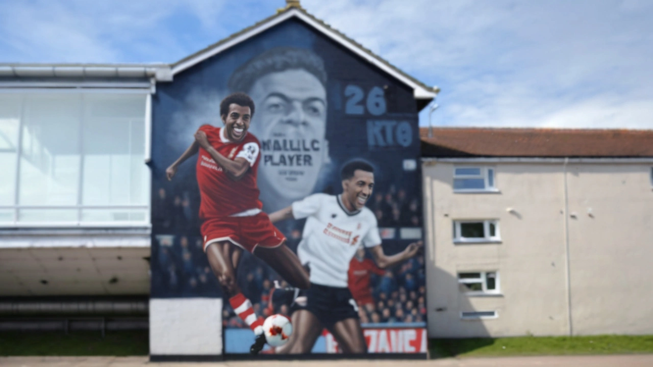 Liverpool FC's Tribute to First Black Player Howard Gayle with Stunning Mural