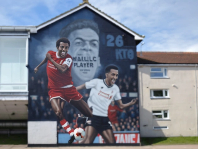 Liverpool FC's Tribute to First Black Player Howard Gayle with Stunning Mural