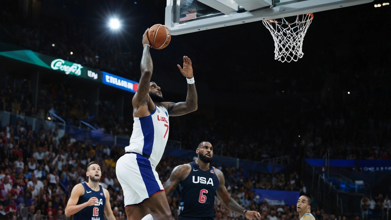 Yabusele's Dunk on LeBron Sparks Social Media Frenzy at Paris 2024 Olympic Final